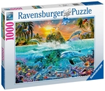 Ravensburger - 1000 Piece - Underwater Island-1000-The Games Shop