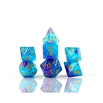 Sirius Dice - Polyhedral Set (7) - Cerulean Nebula-accessories-The Games Shop