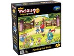 Mini Wasgij Original - 100 Piece - #11 Feeding the Birds!-jigsaws-The Games Shop