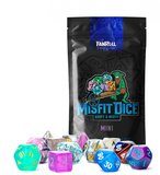 MDG Dice - Resin Polyhedral Set - Mini Misfits Mystery-gaming-The Games Shop
