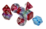 Sirius Dice - Polyhedral Set (7) - Watermelon-card & dice games-The Games Shop