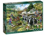 Falcon -1000 Piece - Another Day on the Farm-jigsaws-The Games Shop