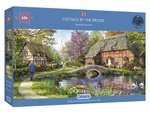 Gibson - 636 Piece - Cottage by the Brook-jigsaws-The Games Shop