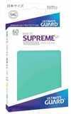 Ultimate Guard Sleeves Japanese Size - Matte Turquoise-trading card games-The Games Shop