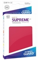 Ultimate Guard Sleeves Japanese Size - Matte Red-trading card games-The Games Shop