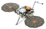 Metal Earth - Insight Mars lander-construction-models-craft-The Games Shop