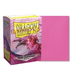 Dragon Shield Sleeves - 100 Matte Pink Diamond-accessories-The Games Shop