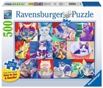 Ravensburger - 5oo Piece Large Format - Hello Kitty Cat-jigsaws-The Games Shop