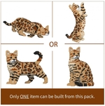 Jekca - Bengal Cat 4 in 1 pack-construction-models-craft-The Games Shop