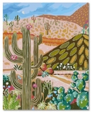 Paint by Numbers - Cactus Valley-construction-models-craft-The Games Shop