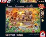 Schmidt - 1000 Piece - Sundram Wildlife African Kingdom-jigsaws-The Games Shop