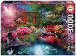 Educa - 3000 Piece - Japanese Garden-jigsaws-The Games Shop