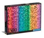 Clementoni - 1500 Piece - Colorboom Pixel-jigsaws-The Games Shop
