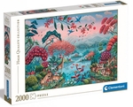 Clementoni - 2000 Piece - Peaceful Jungle-jigsaws-The Games Shop