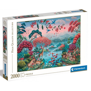 Clementoni - 2000 Piece - Peaceful Jungle