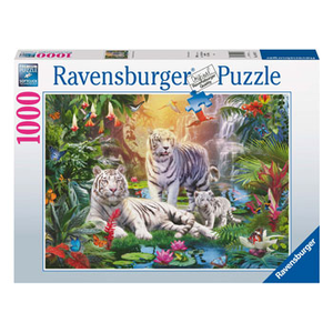 Ravensburger - 1000 Piece - White Tiger Family
