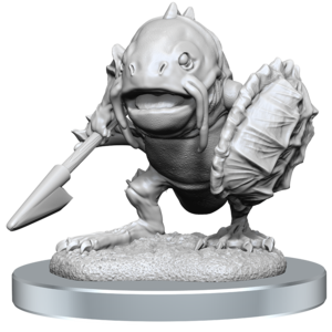 DUNGEONS AND DRAGONS - NOLZURS MARVELOUS UNPAINTED MINIATURES - Locathah & Seal