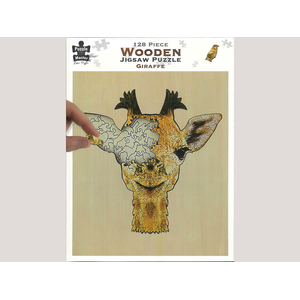 Wooden Jigsaw - 128 Piece - Giraffe