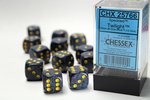 CHESSEX DICE - 16MM D6 (12) SPECKLED TWILIGHT-board games-The Games Shop
