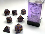 CHESSEX DICE - POLYHEDRAL SET (7) - SPECKLED-HURRICANE-accessories-The Games Shop