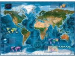 Heye - 2000 piece Map Art - Satellite map-jigsaws-The Games Shop