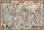 EDUCA - 1000 PIECE - MINIATURE POLITICAL MAP OF THE WORLD-jigsaws-The Games Shop