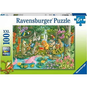 RAVENSBURGER - 100 PIECE - RAINFOREST RIVER BAND