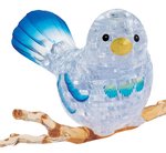 3D Crystal Puzzle - Clear Bird-jigsaws-The Games Shop