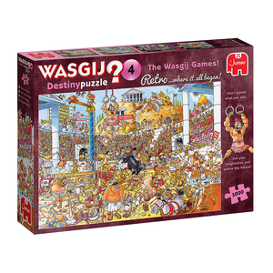 Jumbo 100 Piece Wasgij Destiny - Retro #4 Where it all Began