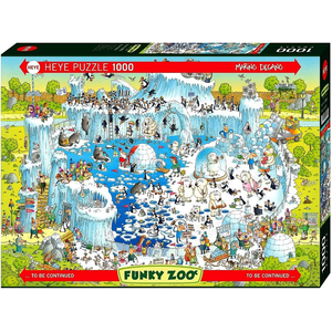 Heye - 1000 piece Funky Zoo - Polar Habitat