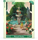 NYPC - 1000 Piece - Janet Hill Mermaid Fountain-jigsaws-The Games Shop