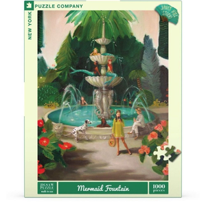 NYPC - 1000 Piece - Janet Hill Mermaid Fountain