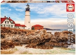 Educa - 1500 Piece - Rocky Lighthouse-jigsaws-The Games Shop