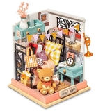 DIY - Mini House Sweet Dream Bedroom-construction-models-craft-The Games Shop