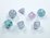 Chessex - Mini Polyhedral Set (7) - Nebula Wisteria/White Luminary
