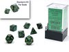 Chessex - Mini Polyhedral Set (7) - Scarab Jade/Gold-gaming-The Games Shop