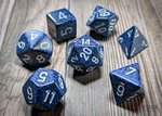 Chessex - Polyhedral Set (7) - Speckled Stealth-gaming-The Games Shop