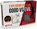 Exploding Kittens - Good v's Evil-card & dice games-The Games Shop