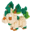 Nanoblock - Small Pokemon Leafeon-construction-models-craft-The Games Shop