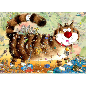 Heye - 1000 piece Degano - Cat's Life