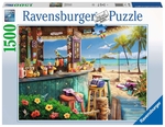 Ravensburger - 1500 Piece - Beach Bar Breezes-jigsaws-The Games Shop