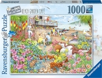 Ravensburger - 1000 Piece - Beach Garden Cafe-jigsaws-The Games Shop