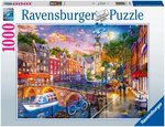 Ravensburger - 1000 Piece - Sunset in Amsterdam-jigsaws-The Games Shop