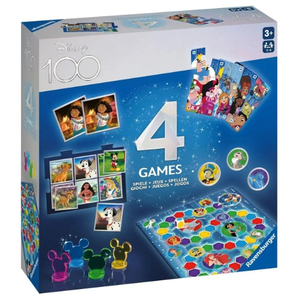 Ravensburger - Disney 100 Anniversary 4 Games Set