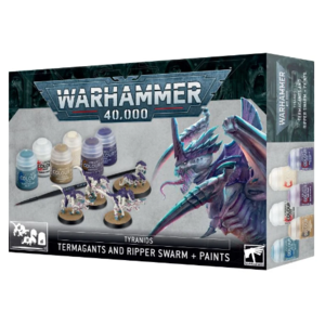 Warhammer - 40k - Tyranids: Termagants and Ripper Swarm + Paints