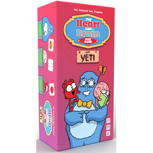 Heart & Brain Quiz Game with Yeti