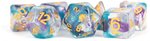 MDG Dice - Resin Polyhedral Set - Unicorn Fancy Fae-gaming-The Games Shop