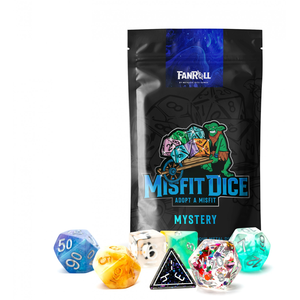 MDG Dice - Resin Polyhedral Set - Misfits Mystery Set