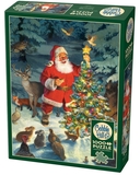 Cobble Hill - 1000 Piece - Santa's Tree-jigsaws-The Games Shop