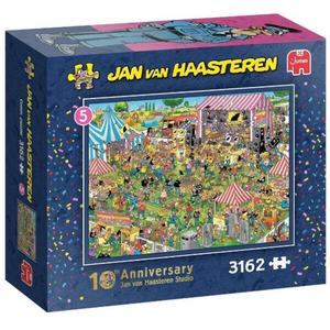 Jumbo - 3000 piece - Jan Van Haasteren 10th Anniversary #5 Pop Festival 